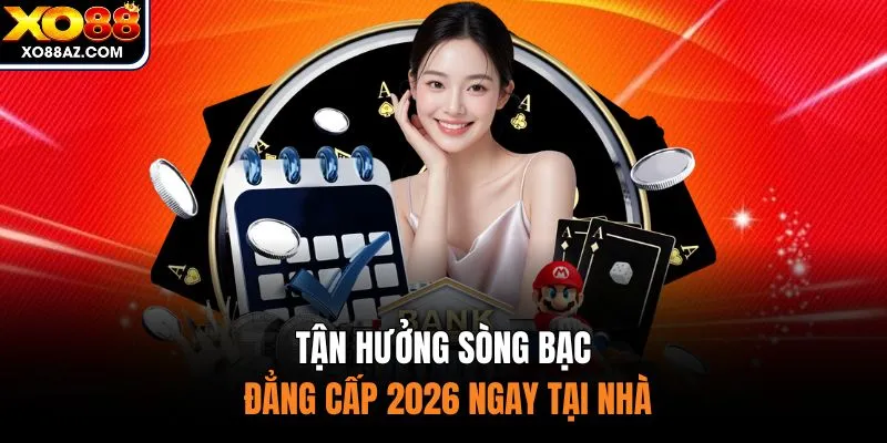 Tận hưởng sòng bạc đẳng cấp 2026 ngay tại nhà